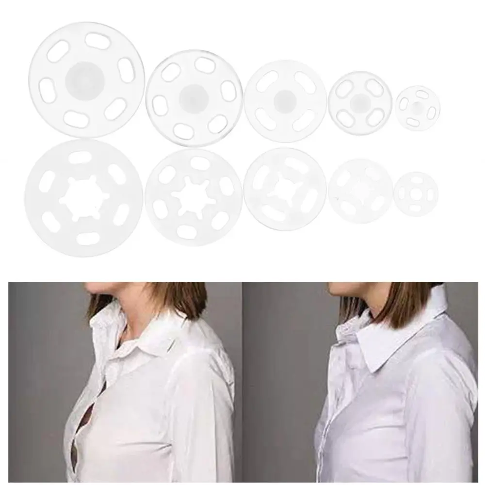 

100pcs Plastic Handmade Snap Press Button Stud Fasteners Sewing