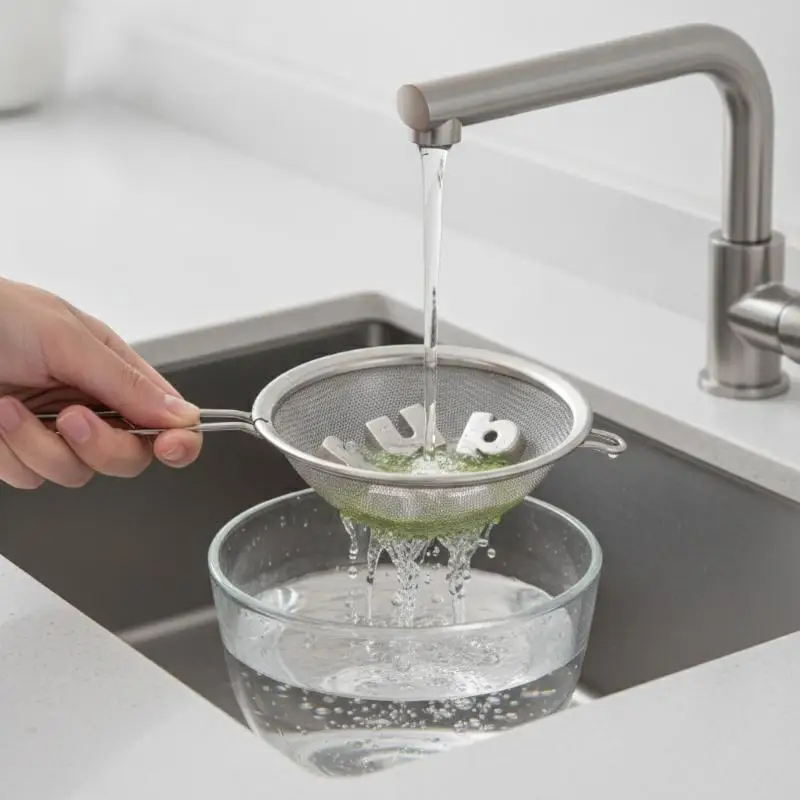 Stainless Steel Matcha Sifter Fine Mesh Anti Caking Portable Baking Tool For Picnic Home Cafe Matcha Prep