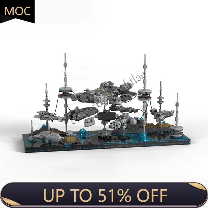 

1269 PCS MOC Star Battlemicro stereo Wing Starfighter Model Building Block Brick DIY Creative Assembly Sets Toy Birthday Gifts