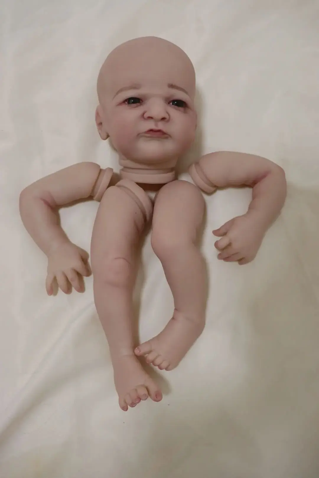 

FBBD Customized Limited Supply 17''Reborn Baby Alfie Made By Artist Shanshan DIY Part Painted Kit