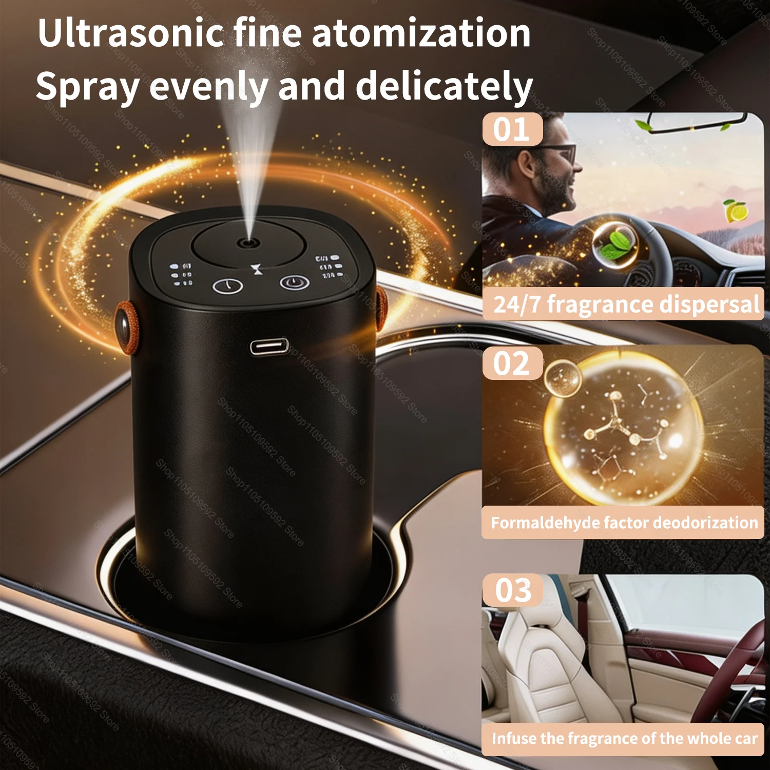 Car Aroma Diffuser Machine USB - огляд і ціна Home Fragrance Diffuser Electric