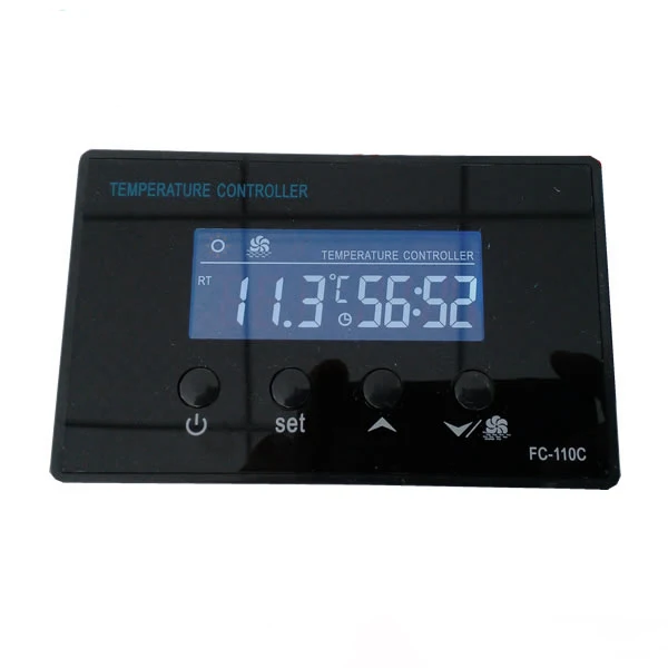 FC-110C 230V10A LCD Mini Sauna Room Foot Spa Digital Temperature Controller with Countdown Regulator Thermostat