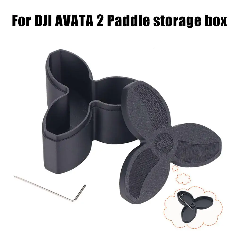 

Propeller Storage Box for DJI Avata 2 Props Carrying Case Protective Box for FPV Drone Accessories Lightweight and Easy to W9J7