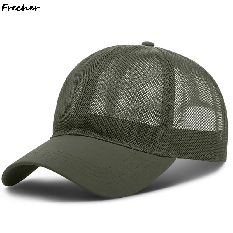 Men Women Cycling Casquette Hat Running Fitness Visors Cap Summer Outdoor Sports Snapback Hats Full Mesh Caps Breathable Net