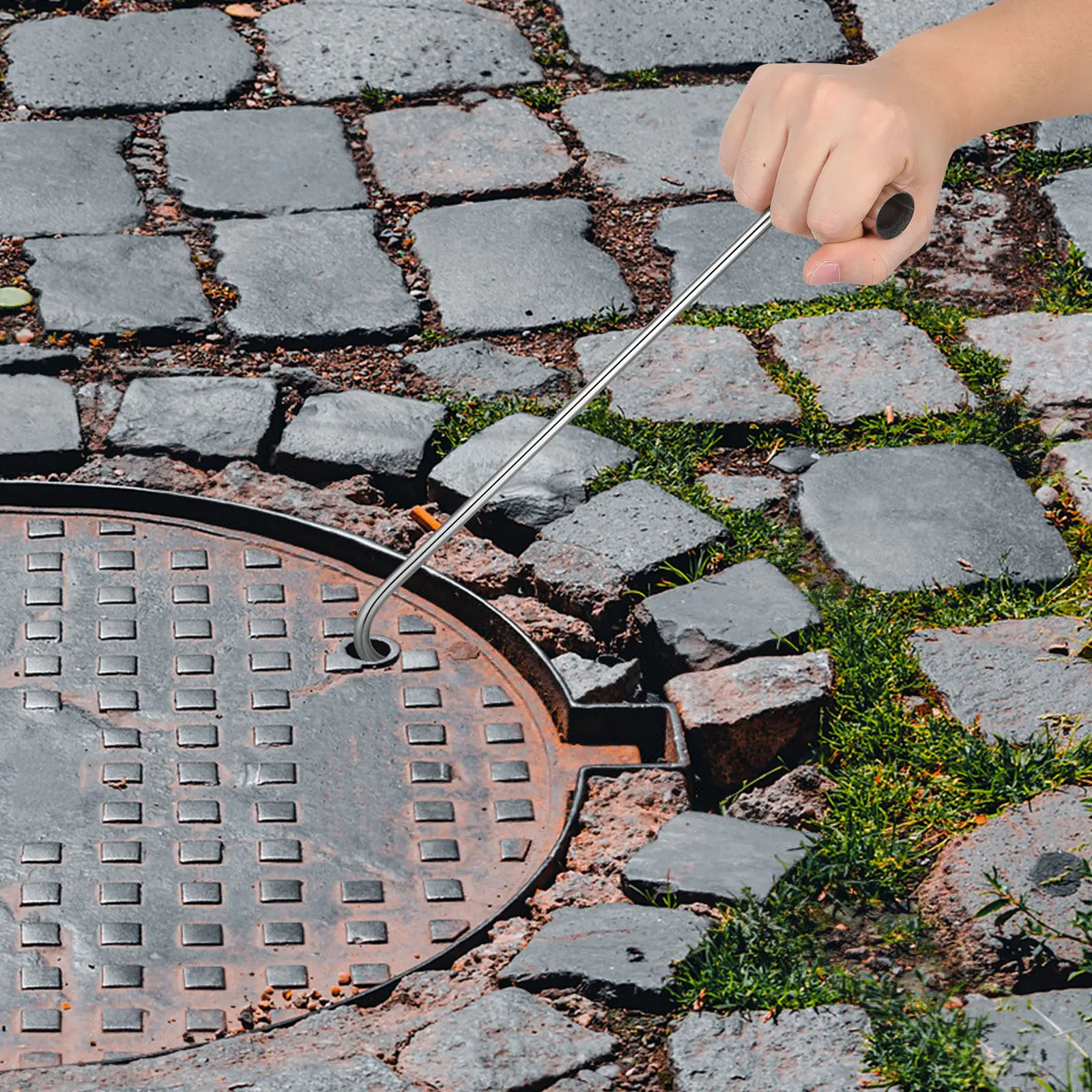 2 Piezas Elevadores de Tapas d - Manhole Cover Lifting reseña y precio