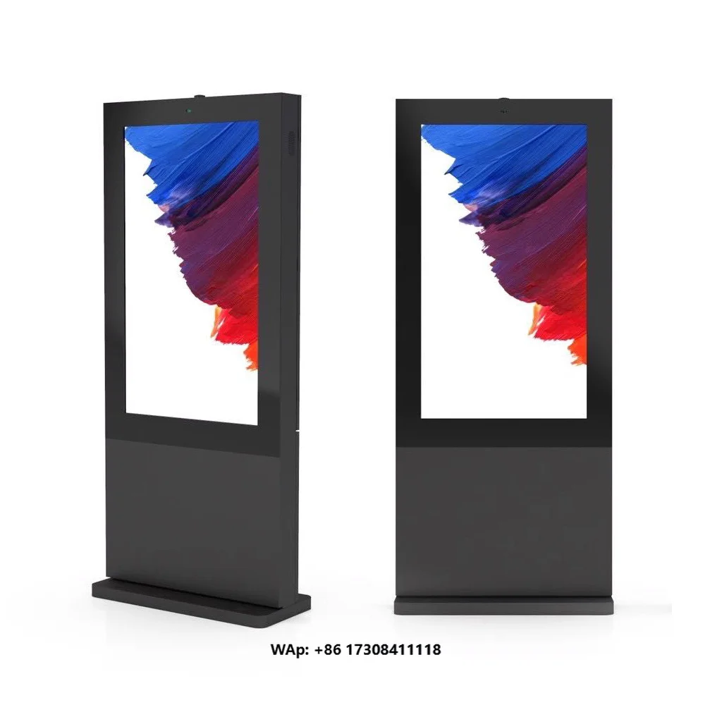 Ip65 65 Inch LED Display Screens New Design Digital Signage for Outdoor Advertising for Elevators Retail Stores Education Kiosk
