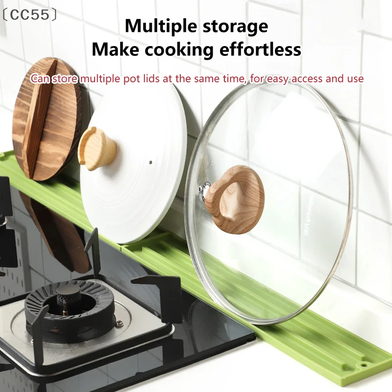 

らCC55 августpot Lid Storage Силиконовый коврик-органайзер Легкий гибкий эффективный дренажный коврик для столешницы Нескользящие канавки