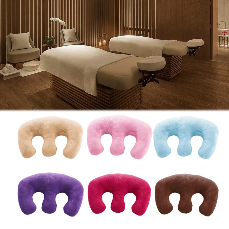 1 adet yumuşak masaj yastığı göğüs yastık pedleri ayrılabilir göğüs koruma doğum sonrası onarım SPA Salon vücut rahatlatıcı yıkanabilir