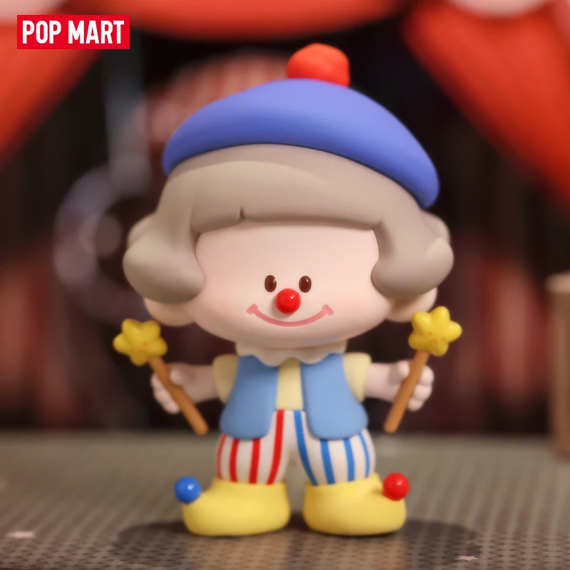 Popmart Little Cookie Amusement Park Series Guess Bag Original Toys Doll Cute Anime Figure Ornaments Collection Gift