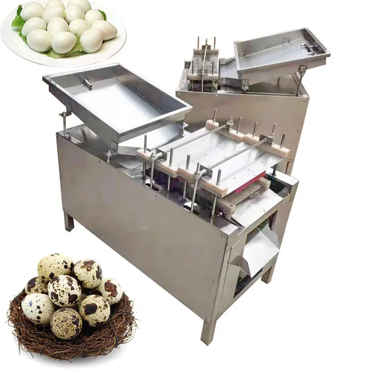 Quail Egg Shell Cracker Machine for Breaking Eggs Bird Egg Peeling Machine