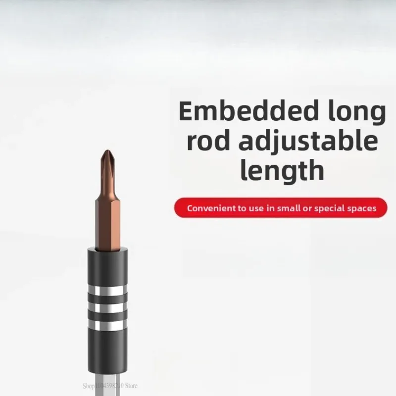 طقم مفك براغي دقيق مكون من 34 قطعة، مصنوع من سبائك S2، طقم مفك براغي متعدد الوظائف، سهل الفك والإصلاح #3