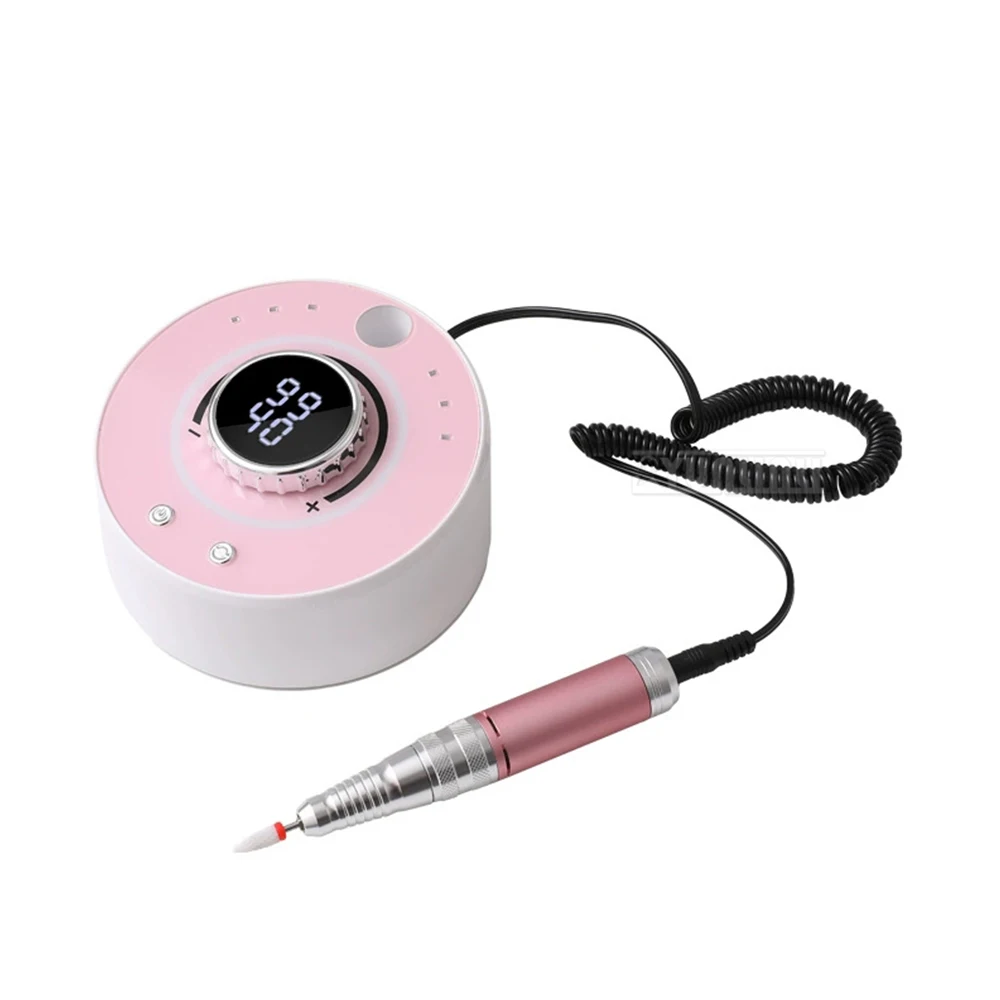 Maszyna do polerowania paznokci 36000 obr./min, polerowanie i grawerowanie, usuwanie martwego naskórka, szybka, stabilna, do użytku komercyjnego.