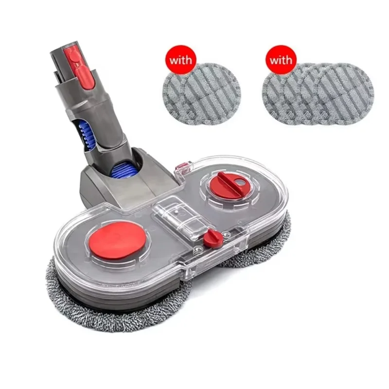 

A83G-Mop Cleaning Head Floor Brush Electric Mop Head Attachment Cleaning Rag Cloth Mop Attachment With Water Reservoir Cleaning