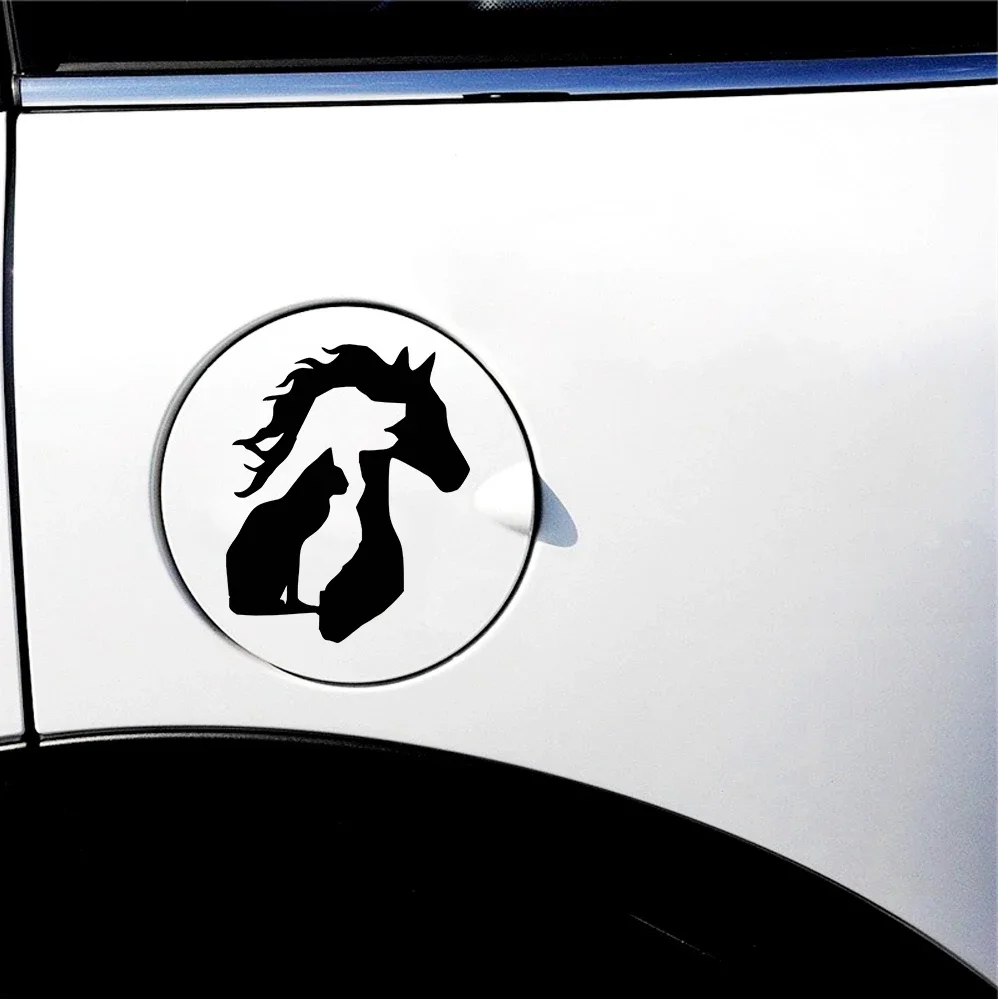 Horse Life Cow Boy Car Decals Products PVC Accessories Sunscreen and Waterproof Motorcycle Stickers Sticker Decoration PVC