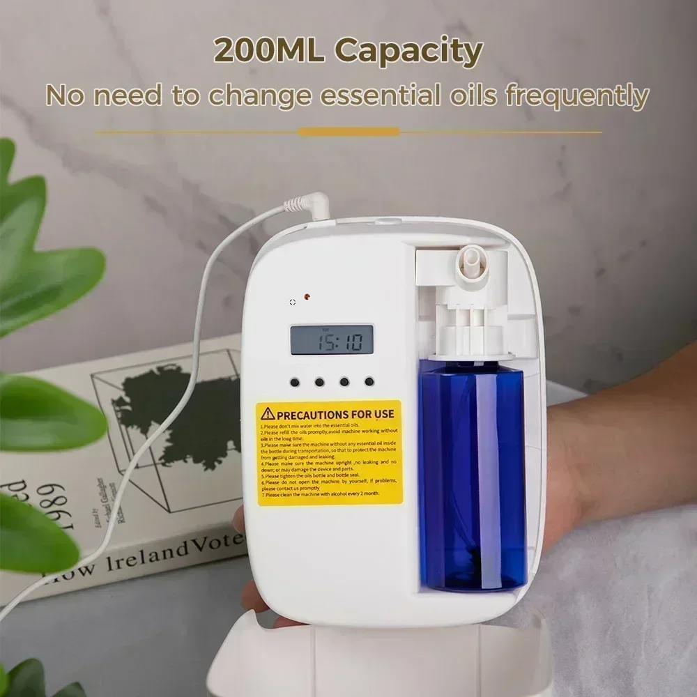 Namste 1000m³ Home Freshener Device Electric Aromatic Essential Oils Air Purifier Perfume Fragrance Diffuser WIFI Capacity 200ML image 3