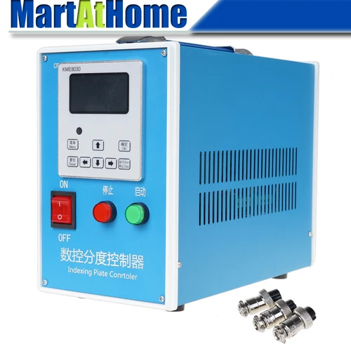 Contrôleur de tête de division CNC 220V AC, Interface anglaise pour moteur pas à pas de routeur CNC 4ème axe
