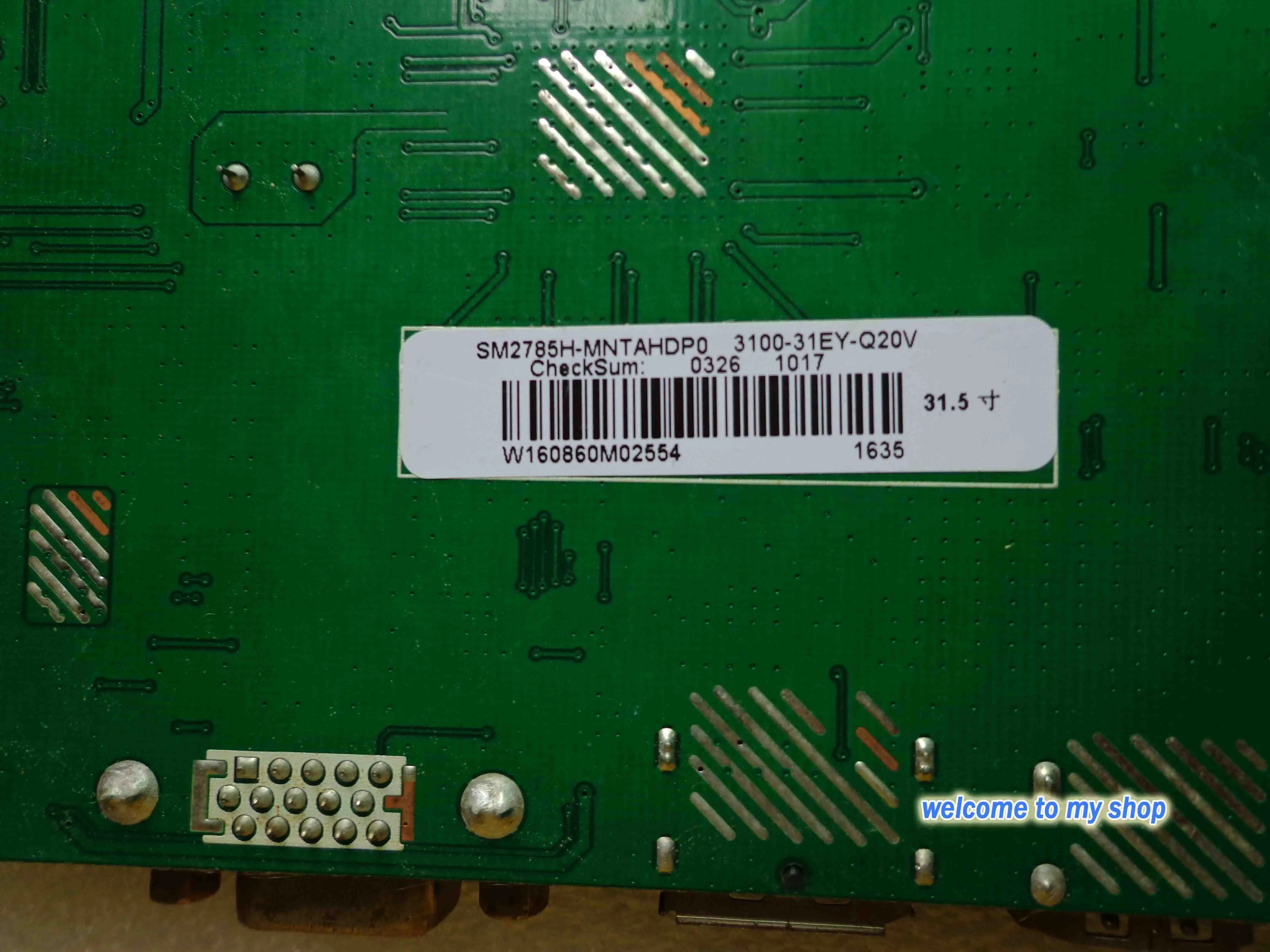 Placa motorista/Mainboard, VX3209-2K VS16441 SM2785H _ R10.2