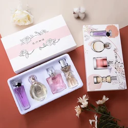 Brand 105ml Perfume Women Gift Box Four Piece Set духи Lasting Fragrance Body Spray Plant Floral Scent Pheromone Eau De Parfum