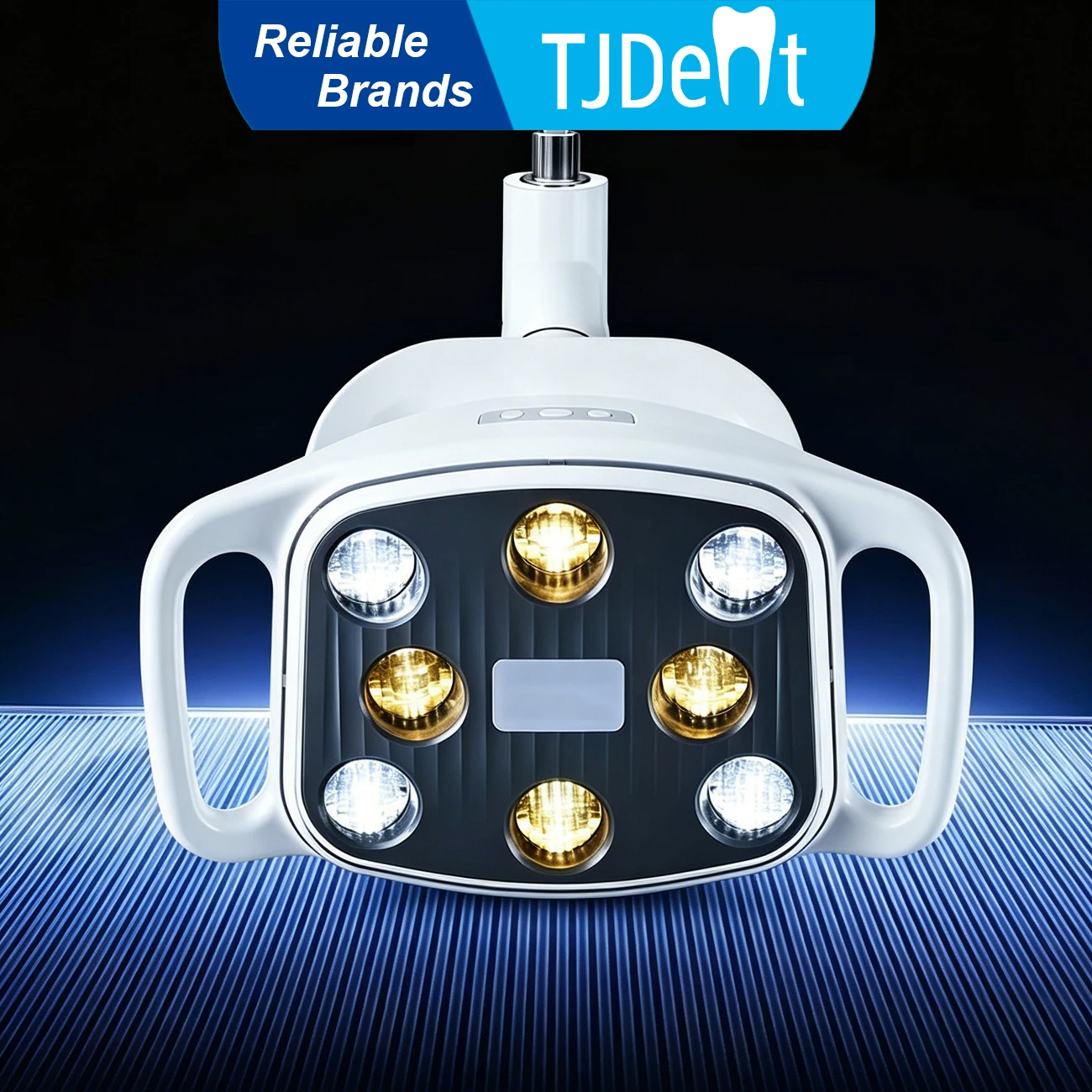 TJDent Dental 8LED Sensing Light Shadowless Lamp Oral Care Tools Chair Equipment AC/DC 12-24V Dentistry Lab Instrument