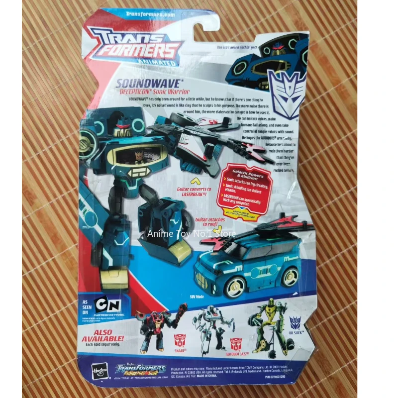 Original Transformation Robot Model tfa Sound Wave Anime Action Popular Favorites Figure Deformation Optimus Prime Toys  Gifts
