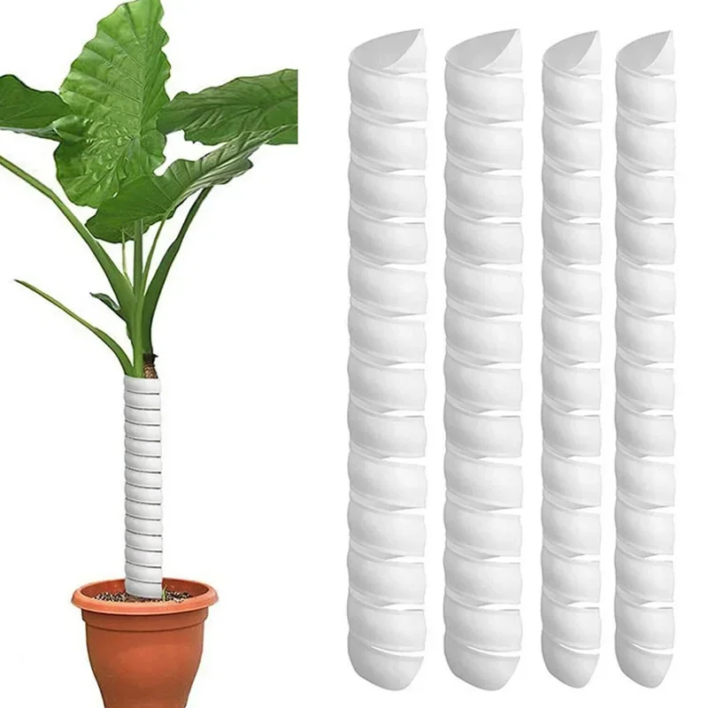 1-2 Pcs Tree Trunk Protector Plastic Spiral Tree Trunk Protector Wrap Tree Bark Protector Tube to Protect Saplings from Animals