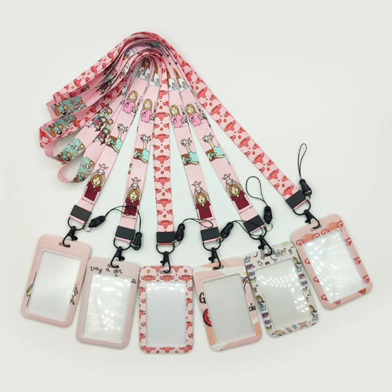Verloskunde Gynaecologie Lanyard Badge Houder Baarmoeder Id Creditcard Case Nek Riem Kaart Houder Telefoon Touw Matrona Inloggegevens