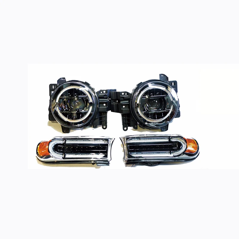 LED Headlight Assembly For Toyota Fj Cruiser Turn Signal High Performance Running Lights