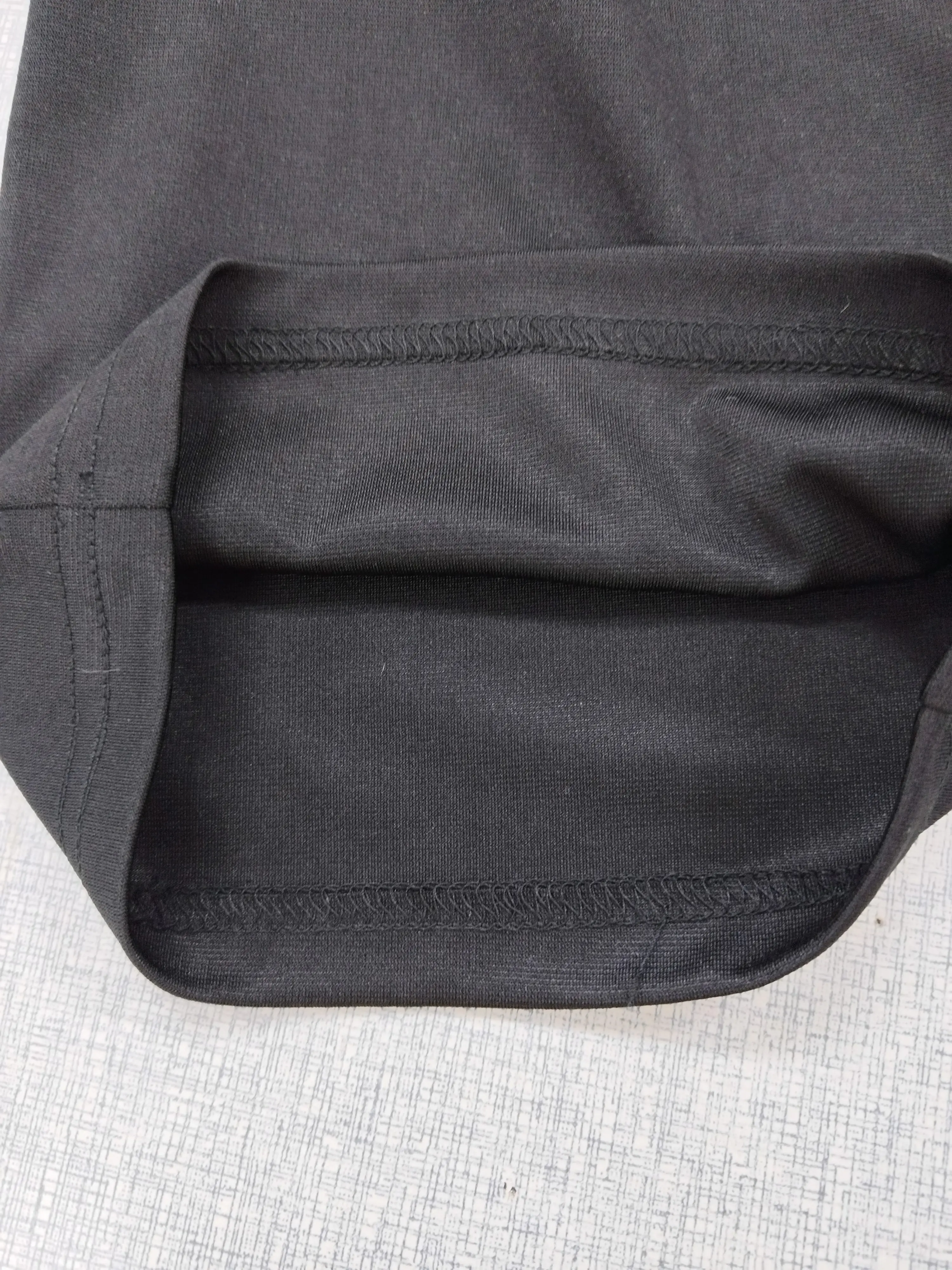 Neue Damen-Hosen mit weitem Bein, formelle Bürokleidung, Frühling/Herbst, schwarze High-Waist-Wickelhosen für den täglichen Streetwear-Look. – Detail 8