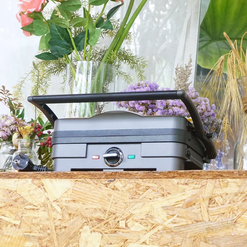 

Household steak fryer, indoor smokeless barbecue machine, detachable electric cake pan