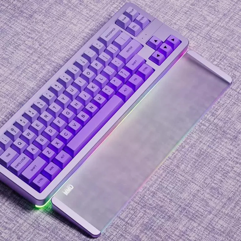 Acrylic Frosted Wrist Rest Pad Customized Hand Support for Mechanical Keyboard 87/104 Ergonomics Wrist Rest Gaming Accessories