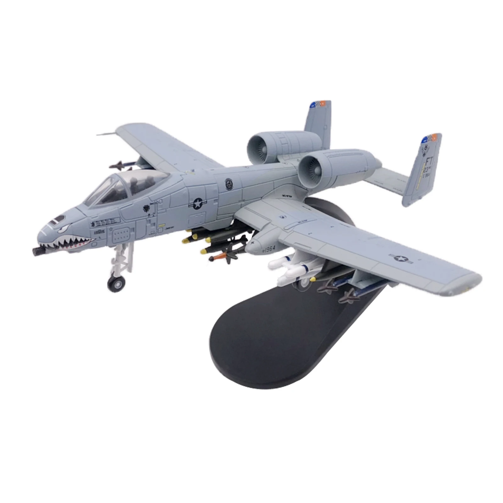 

1: 100 Alloy Aviation A-10 Attack Airplane Warcraft Model Decor