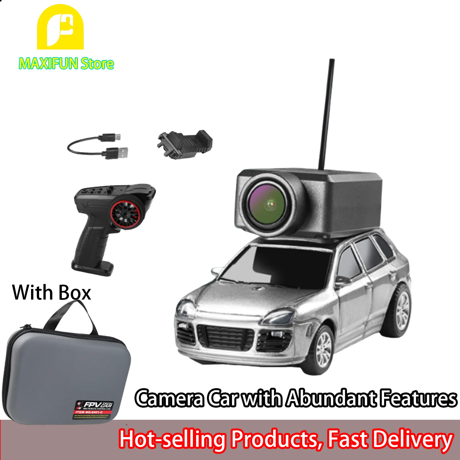 

WLToys Remote Control Car Toy With Camera Record Founction Racing Super Car Toy Gift For Children Adult Birthday Gift