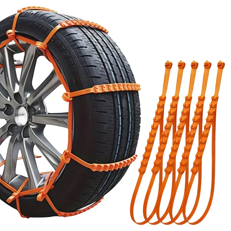 

20/40 шт., автомобильные шины, снежные цепи, нейлоновая противоскользящая цепь, универсальная для внедорожника, грузовика, зимы, снега, аварийные аксессуары для безопасности дорог