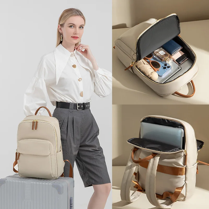 14 Zoll Laptop Rucksack Frauen lässig Reise rucksack wasserdicht College Notebook Rucksäcke Business Rucksäcke für die Arbeit