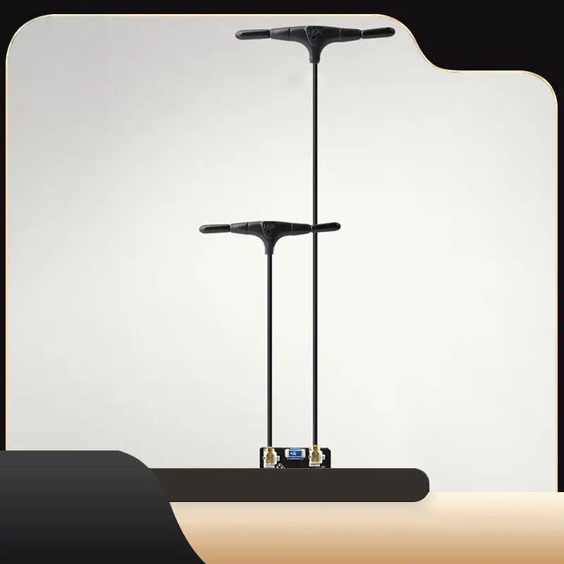 

ELRS GEMINI RX Двойной приемник 915 ГГц 150 мм и 90 мм Антенны Forenhanced RC FPV Drone Racing Performance-T44C