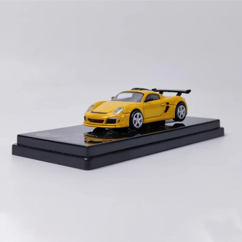 

Литой под давлением оригинальный масштаб 1:64 RUF CTR3 Clubsport модель из сплава, имитация украшения, коллекция сувениров для хобби, статический дисплей