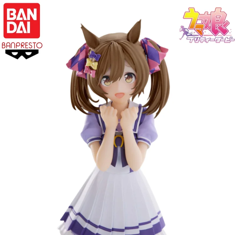 In Stock Bandai Banpresto Original Uma Musume Pretty Derby Smart Falcon Figurine Character Anime Model Toy Gift view 2