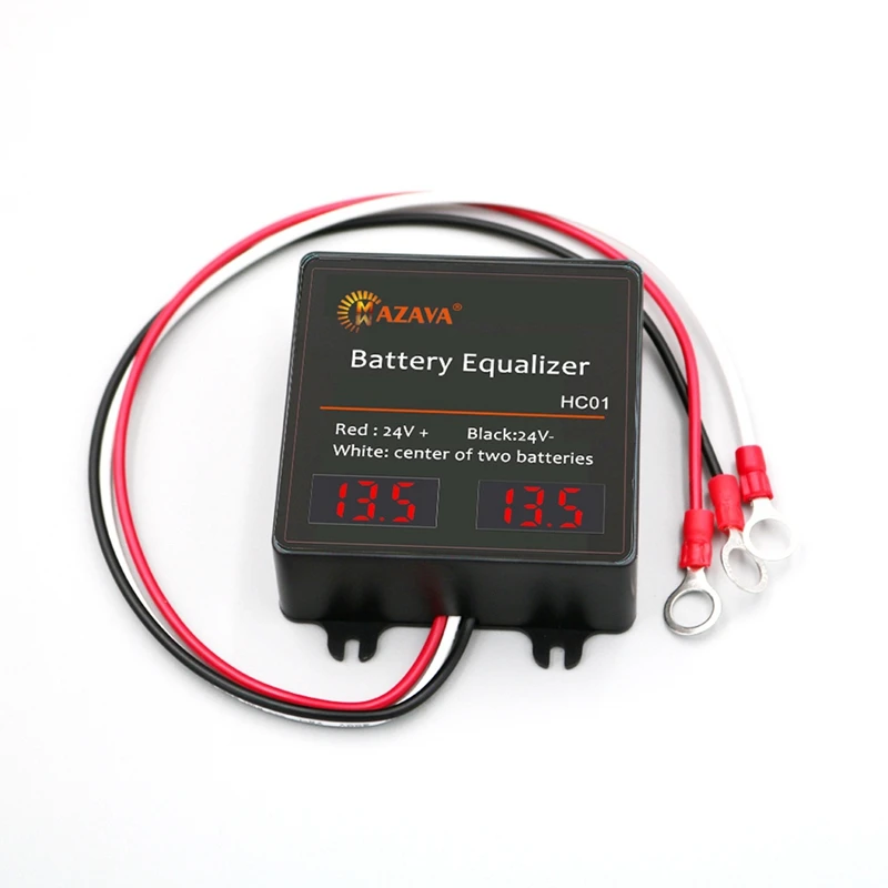 Equalizzatore batteria con display a LED Mazava HC01 per batterie attive 2 X 12V Bilanciatore 2S Batteria al piombo acido Li Li Li- Lifepo4