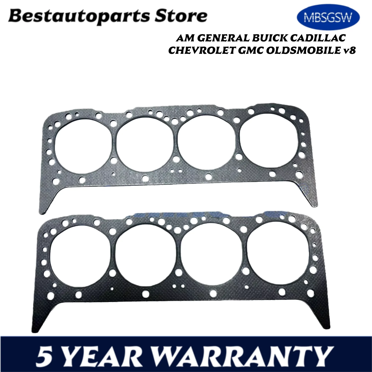 Piezas de motor, juego de juntas de culata 5,7 L 1984-2001 LO5 L05 para AM GENERAL BUICK CADILLAC CHEVROLET GMC OLDSMOBILE v8