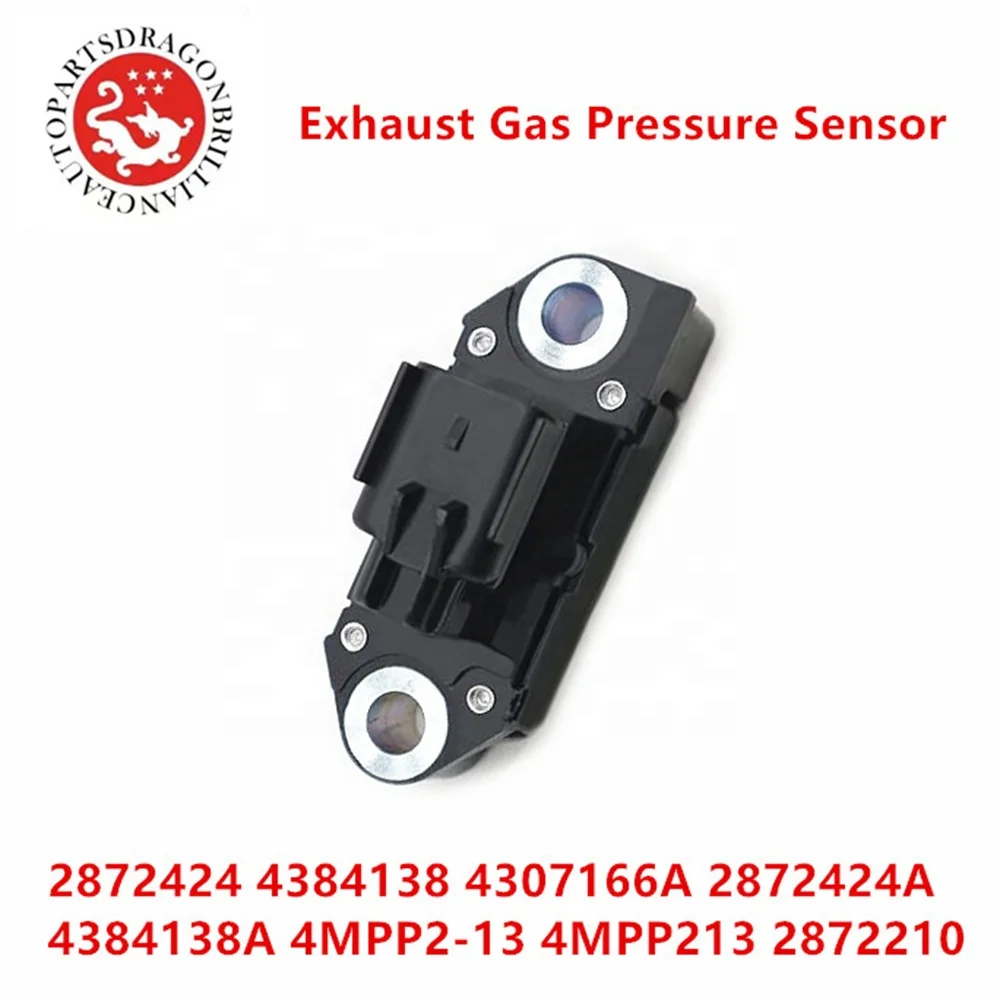 Exhaust Gas Pressure Sensor DPF 4BT 6AT 6BT ISB 6.7L 4307166 2872424 4384138 4307166A 2872424A 4384138A 4MPP2-13 4MPP213 2872210