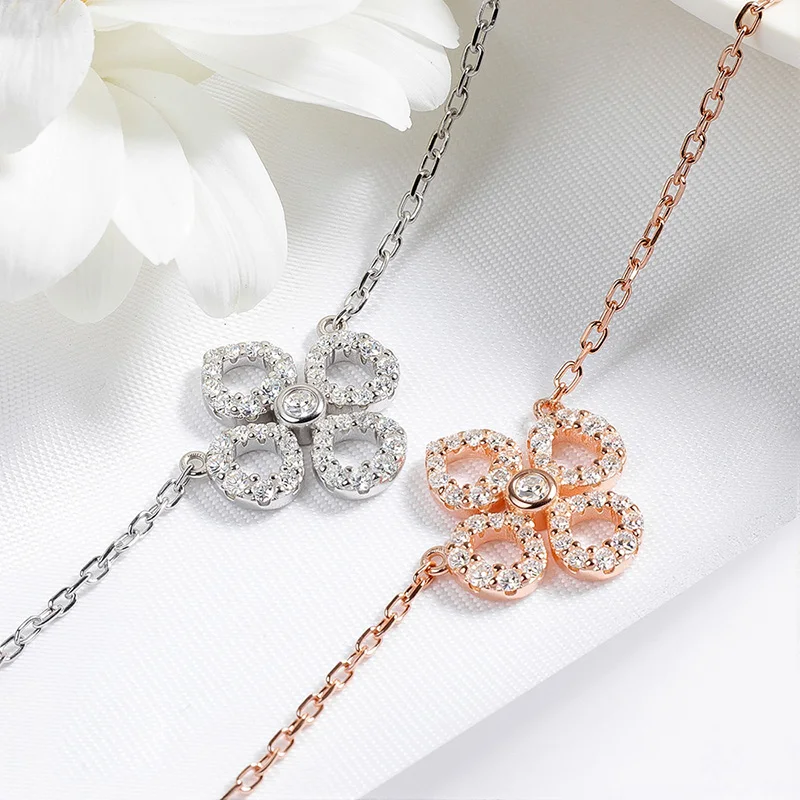 Thumbnail 4 - #90 Top Moissanite Pendant Necklaces Picks for Every Budget
