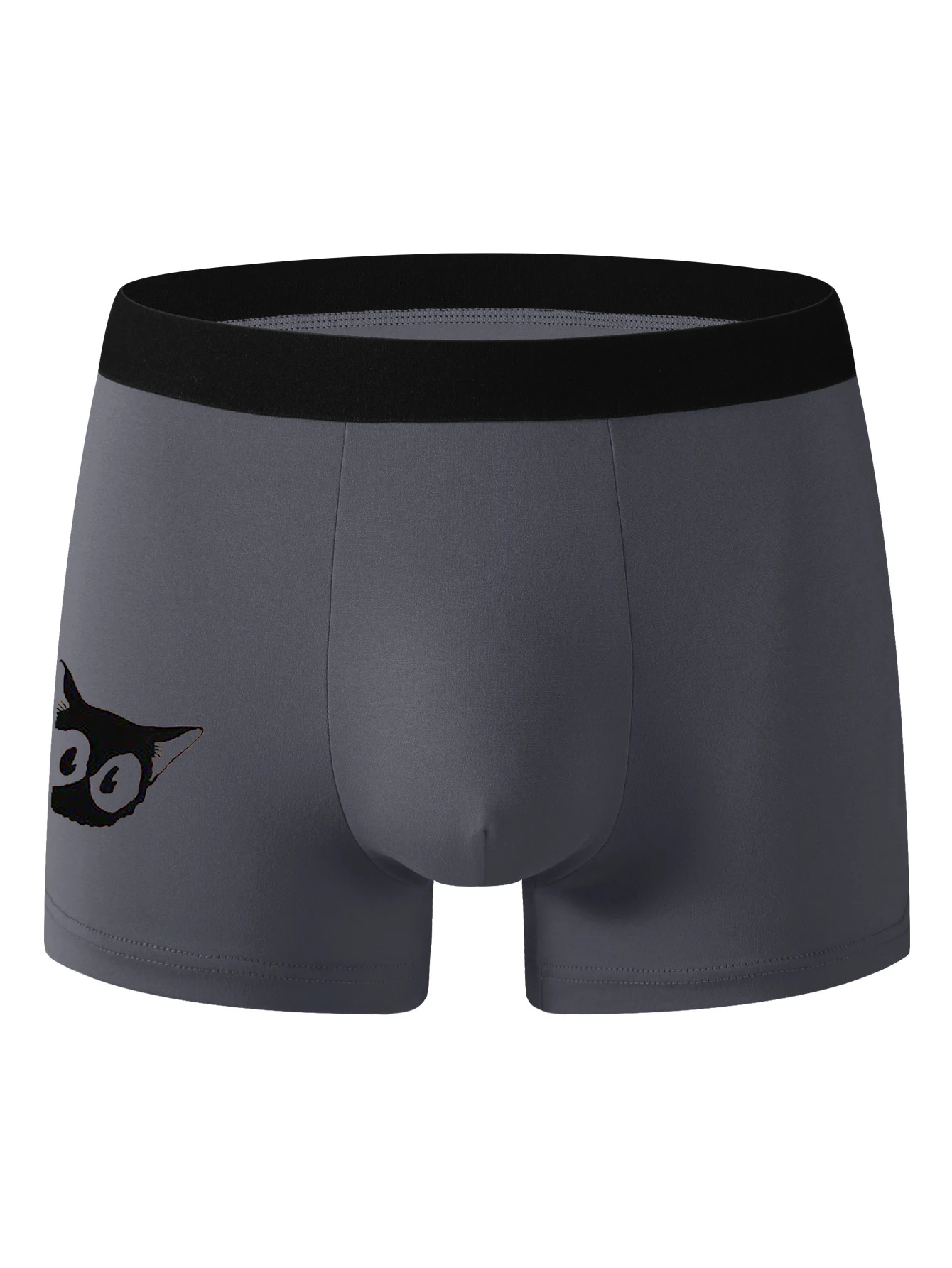 2/4 قطعة شورتات الملاكم الجديدة القريبة يجب اقتناؤها للرجال ملابس داخلية سوداء لصيف 2025 مريحة وجودة عالية