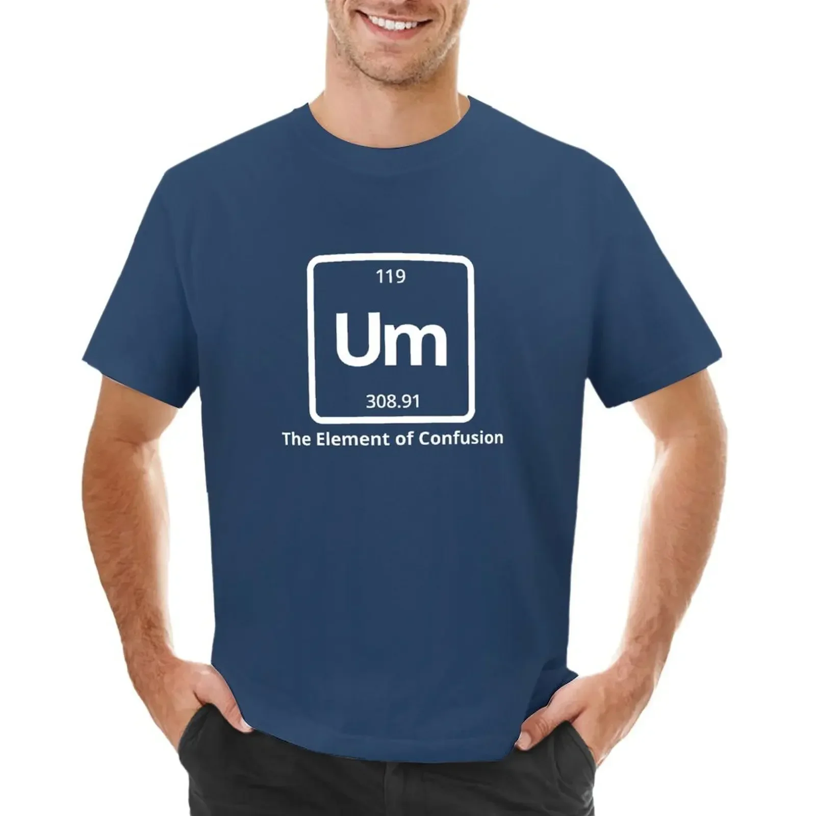 

Um The Element of Confusion T-shirt quick drying kawaii clothes T-shirts for men cotton