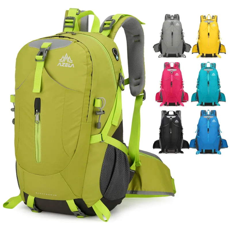AZELA 36-55L Hiking Backpack Large Capacity Lightweight Outdoor Trekking Pack for Camping Travel and Backpacking Adventures