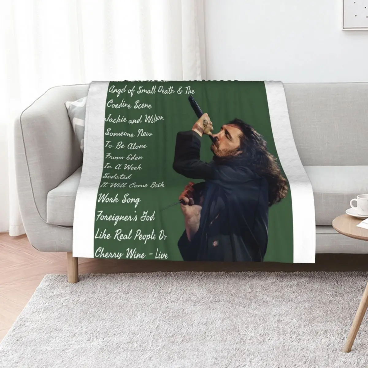 Hozier first album Throw Blanket Bed covers Comforter manga Large Blankets For Bed For Sofa Thin Blankets