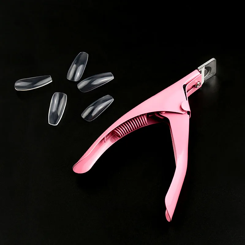 False Acrylic Tips Clipper Manicure Clamp Clippers Special Type U Word Cut False Manicure Tools Cut Clipper Nail Manicure 2030 image 4