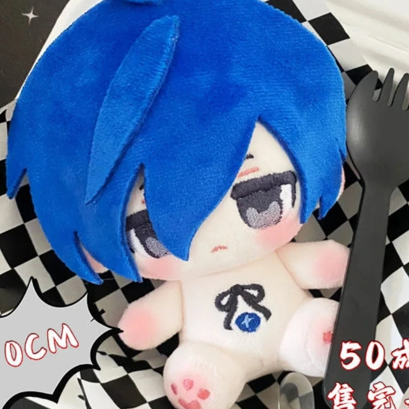 

10CM P3 Game Yuuki Makoto Cute Plush Doll Body Dress Up Stuffed Toys Cute Dolls Figures Gift for Adults And Kids