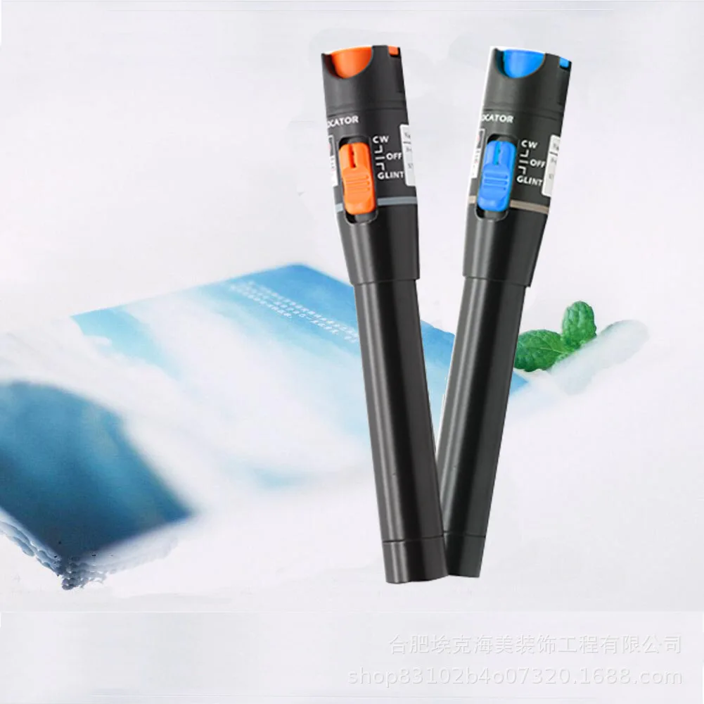 Ftth Optical Fiber Cutter 5/10/20/30/50/60mw Red Light Pen Laser Engraving Pen For Manufacturing Customizable Logo