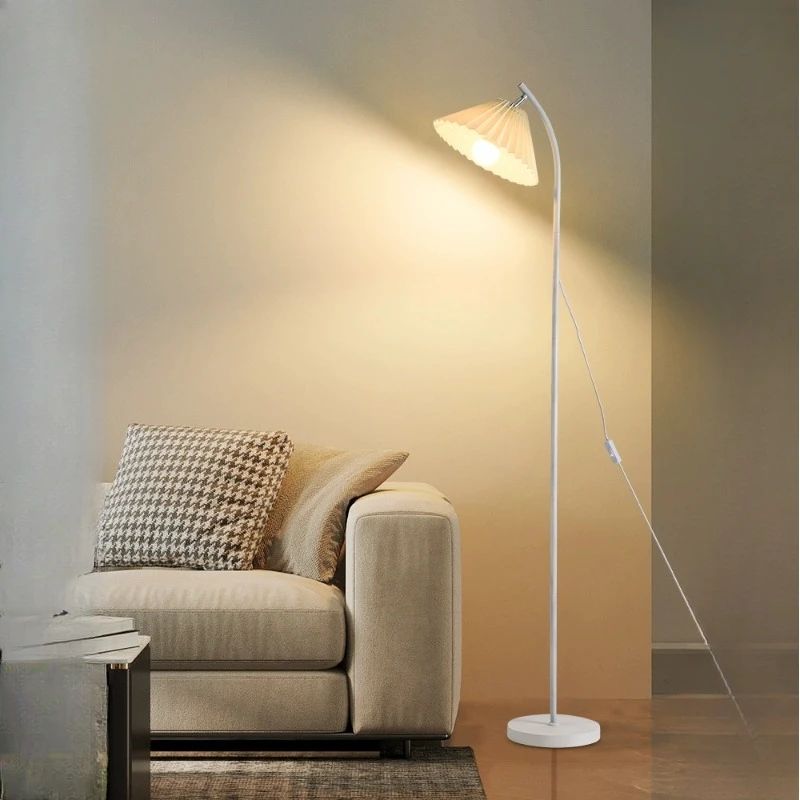 

EP LIGHT Минималистичный торшер со плиссированным абажуром 3000K 4000K 6000K LED Торшер для чтения