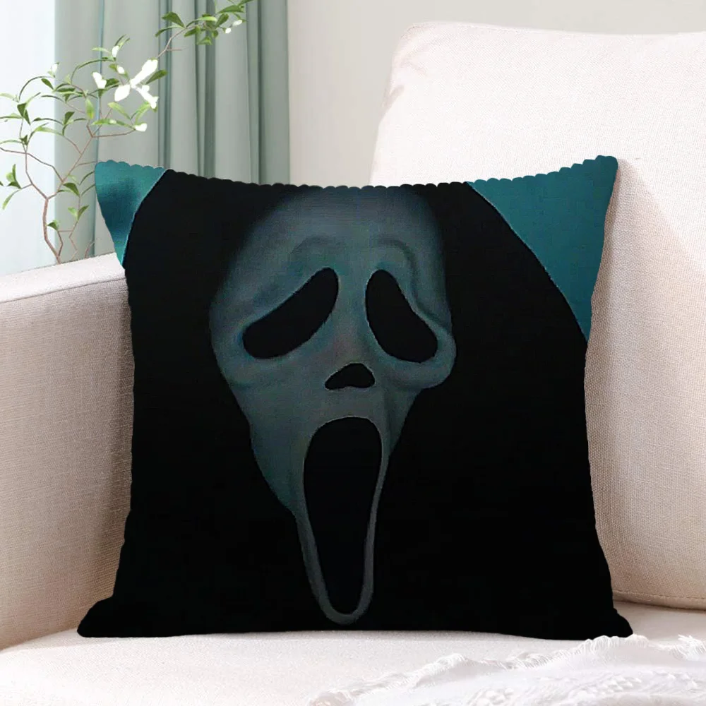 Decorative Pillowcase Scream Cushion Covers Personalized Gifts Home and Decoration Luxury Living Room Decoration Pillow Cover